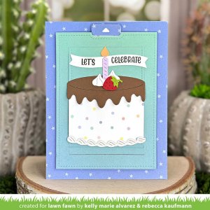Lawn Fawn - Die - Build-a-Cake
