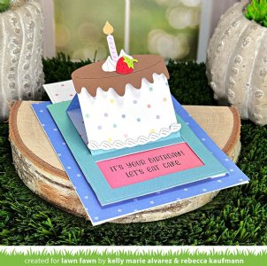 Lawn Fawn - Die - Build-a-Cake