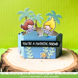 Lawn Fawn - Die - Platform Pop-Up Palm Tree Inserts