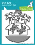 Lawn Fawn - Die - Platform Pop-Up Palm Tree Inserts