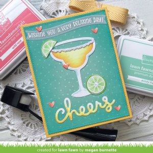 Lawn Fawn - Die - Build-a-Drink Margarita Add-On