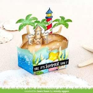 Lawn Fawn - Die - Stitched Seashells