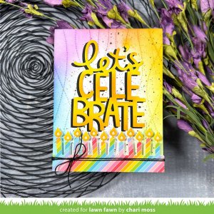 Lawn Fawn - Die - Candle Border