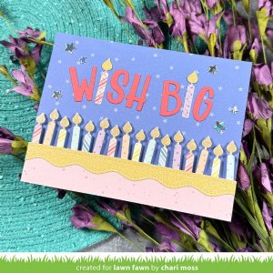 Lawn Fawn - Die - Candle Border