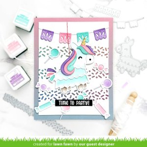 Lawn Fawn - Die - Fiesta Banner Border