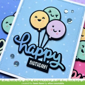 Lawn Fawn - Die - Balloon Bunch