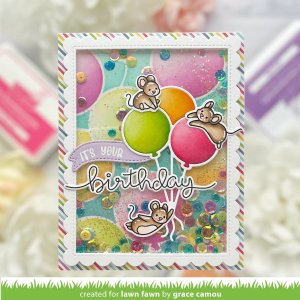 Lawn Fawn - Die - Balloon Bunch