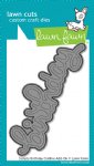 Lawn Fawn - Die - Scripty Birthday Outline Add-On