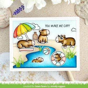 Lawn Fawn - Die - Riverside Backdrop: Landscape