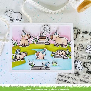 Lawn Fawn - Die - Riverside Backdrop: Landscape