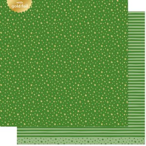 Lawn Fawn - 12X12 - All the Sparkles - Jade