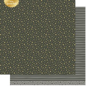 Lawn Fawn - 12X12 - All the Sparkles - Onyx