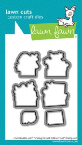 Lawn Fawn - Dies - Spring Basket Add-On: Fall