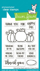 Lawn Fawn - Clear Stamps - Pick Of The Patch Add-On