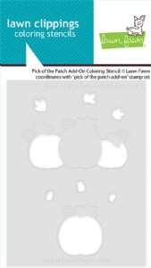 Lawn Fawn - Coloring Stencils - Pick Of The Patch Add-On