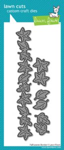 Lawn Fawn - Dies - Fall Leaves Border