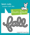 Lawn Fawn - Dies - Scripty Fall