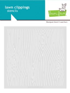 Lawn Fawn - Stencils - Woodgrain