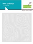 Lawn Fawn - Stencils - Woodgrain