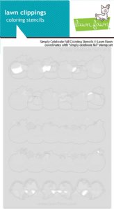 Lawn Fawn - Coloring Stencils - Simply Celebrate Fall