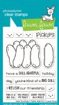 Lawn Fawn - Clear Stamp - How You Bean? Pickle Add-On