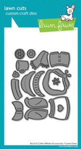 Lawn Fawn - Dies - Build-a-Critter Winter Accessories
