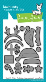 Lawn Fawn - Dies - Build-a-Critter Christmas Accessories
