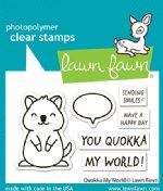 Lawn Fawn - Clear Stamp - Quokka My World