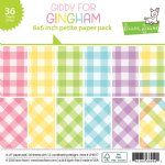 Lawn Fawn - 6X6 Petite Paper Pack - Giddy For Gingham