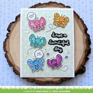 Lawn Fawn - Clear Stamp - I Like Big Butterflies