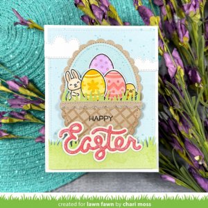 Lawn Fawn - Stamp n' Stencil - Easter Eggs