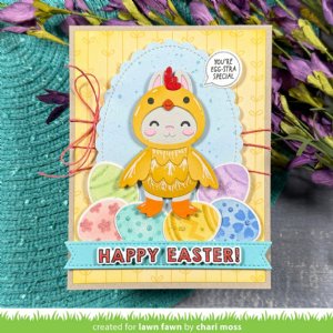Lawn Fawn - Stamp n' Stencil - Easter Eggs