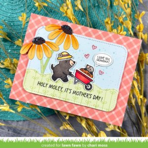 Lawn Fawn - Clear Stamp - All The Garden Hats