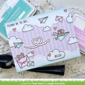 Lawn Fawn - Clear Stamp - Have a Mice Flight
