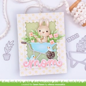 Lawn Fawn - Die - Build-a-Wheelbarrow