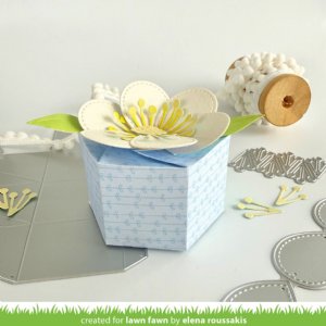Lawn Fawn - Die - Flower Treat Box
