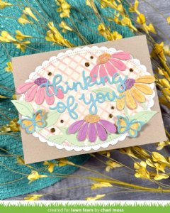 Lawn Fawn - Die - Scripty Thinking of You