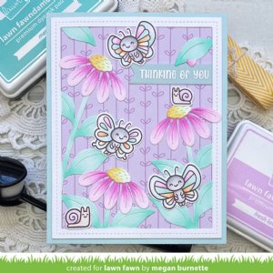 Lawn Fawn - Die - Big Blossom Backdrop: Portrait