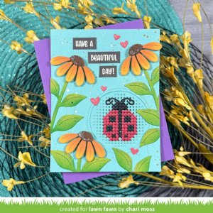 Lawn Fawn - Die - Big Blossom Backdrop: Portrait