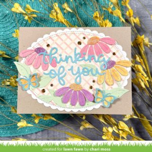 Lawn Fawn - Stencils - Basket Weave