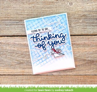 Lawn Fawn - Stencils - Basket Weave