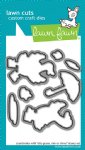 Lawn Fawn - Dies - Silly Goose, Rain or Shine!