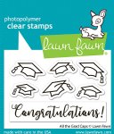 Lawn Fawn - Clear Stamp - All The Grad Caps