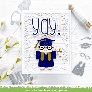 Lawn Fawn - Dies - Build a Critter Graduation Accessories