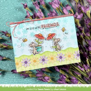 Lawn Fawn - Dies - Daisy Border