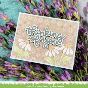 Lawn Fawn - Stencil - Spring Flowers