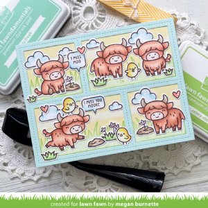 Lawn Fawn - Clear Stamp - Highland Cows!