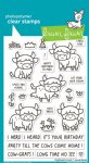 Lawn Fawn - Clear Stamp - Highland Cows!