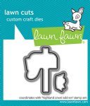 Lawn Fawn - Die - Highland Cows! Add-On
