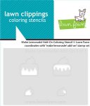 Lawn Fawn - Coloring Stencil - Make Lemonade! Add-On